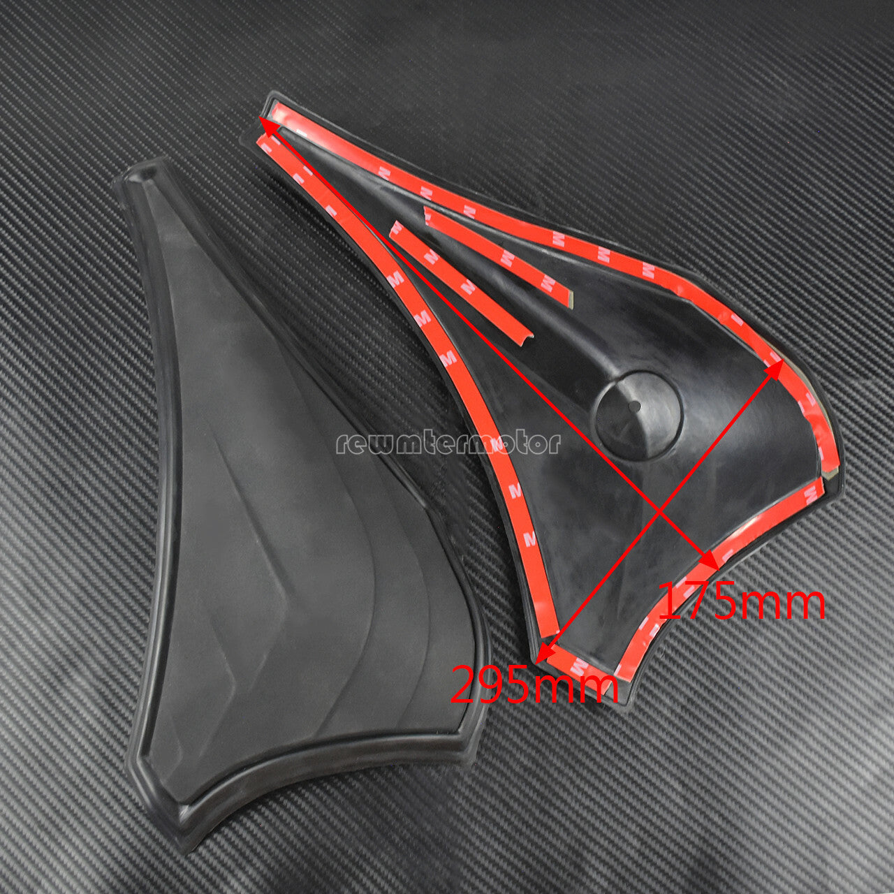 Black Saddlebag Scuff Protectors Fit for Harley Touring Electra Glide 2014-2019