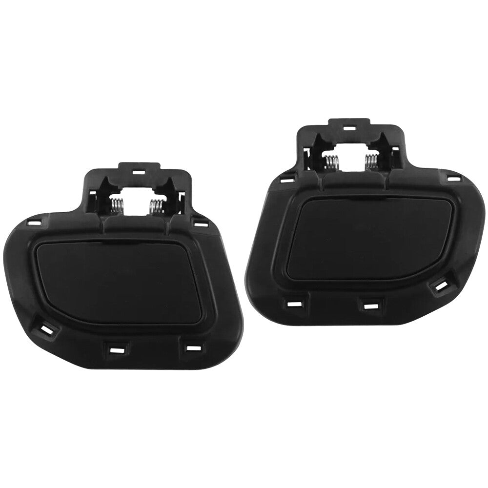 2X for Range Rover Evoque 12-18 Unpainted R+L Headlight Washer Spray Nozzle Cap