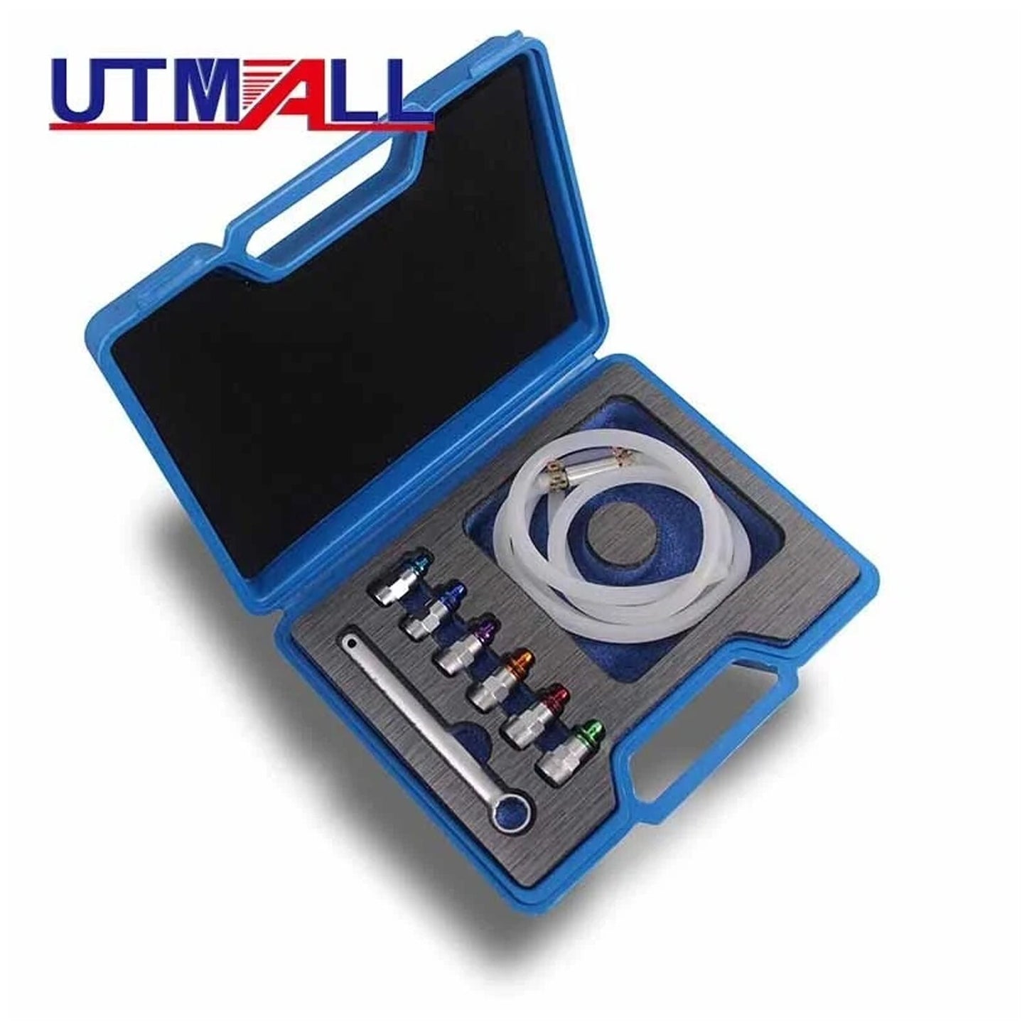 8-piece set of 6-point brake wrench for bleeding, including a 1.2-meter blood vessel outlet.