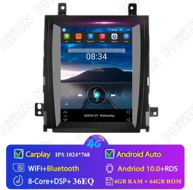 9.7 For 07-14 for Cadillac for Escalade SLS 4+64GB Stereo Radio Nav Head Unit w/Carplay
