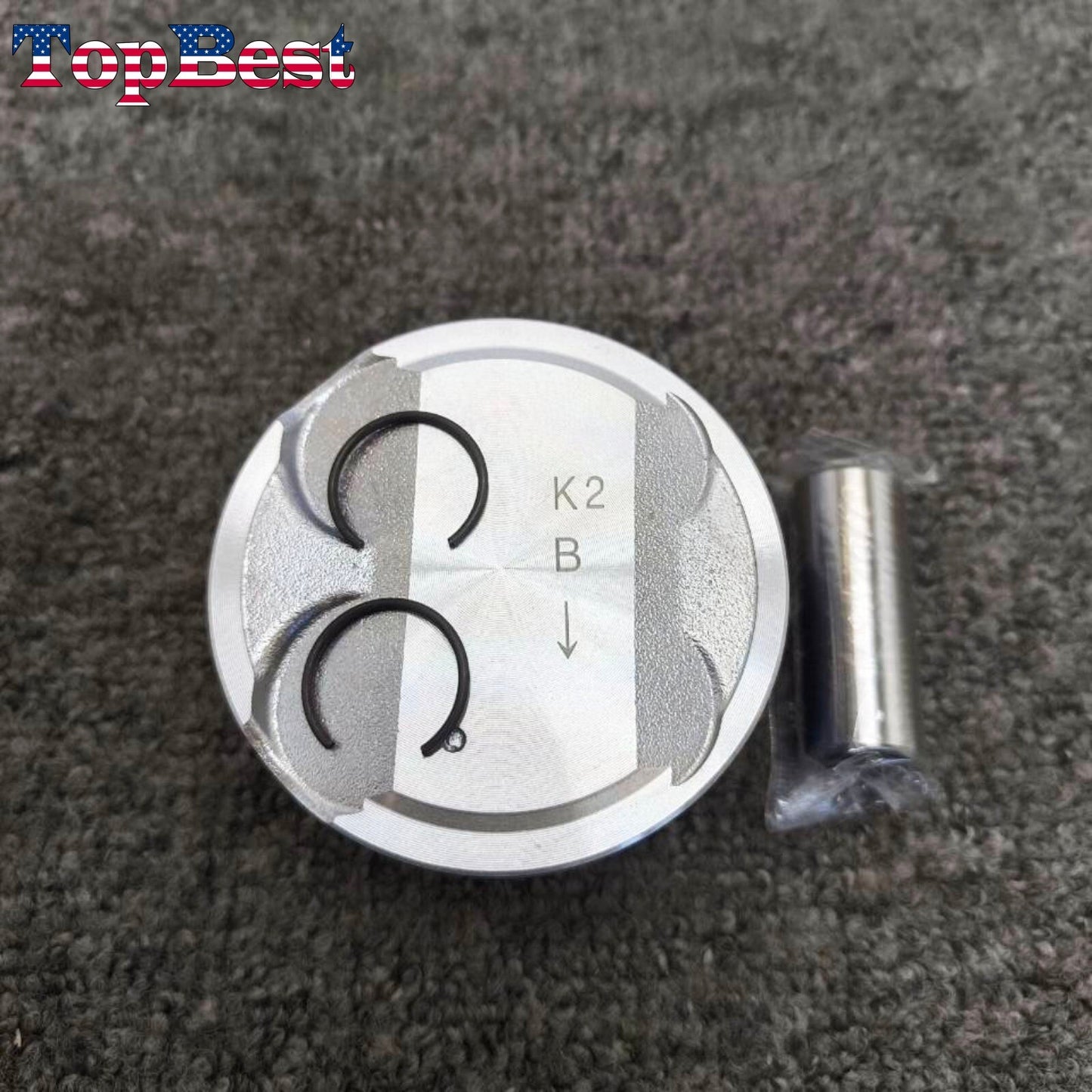 Equipment Manufacturer ( ) New 4X STD Piston and Ring Kit for 2016-2018 for Hyundai for Elantra 2.0L 23041-2E800