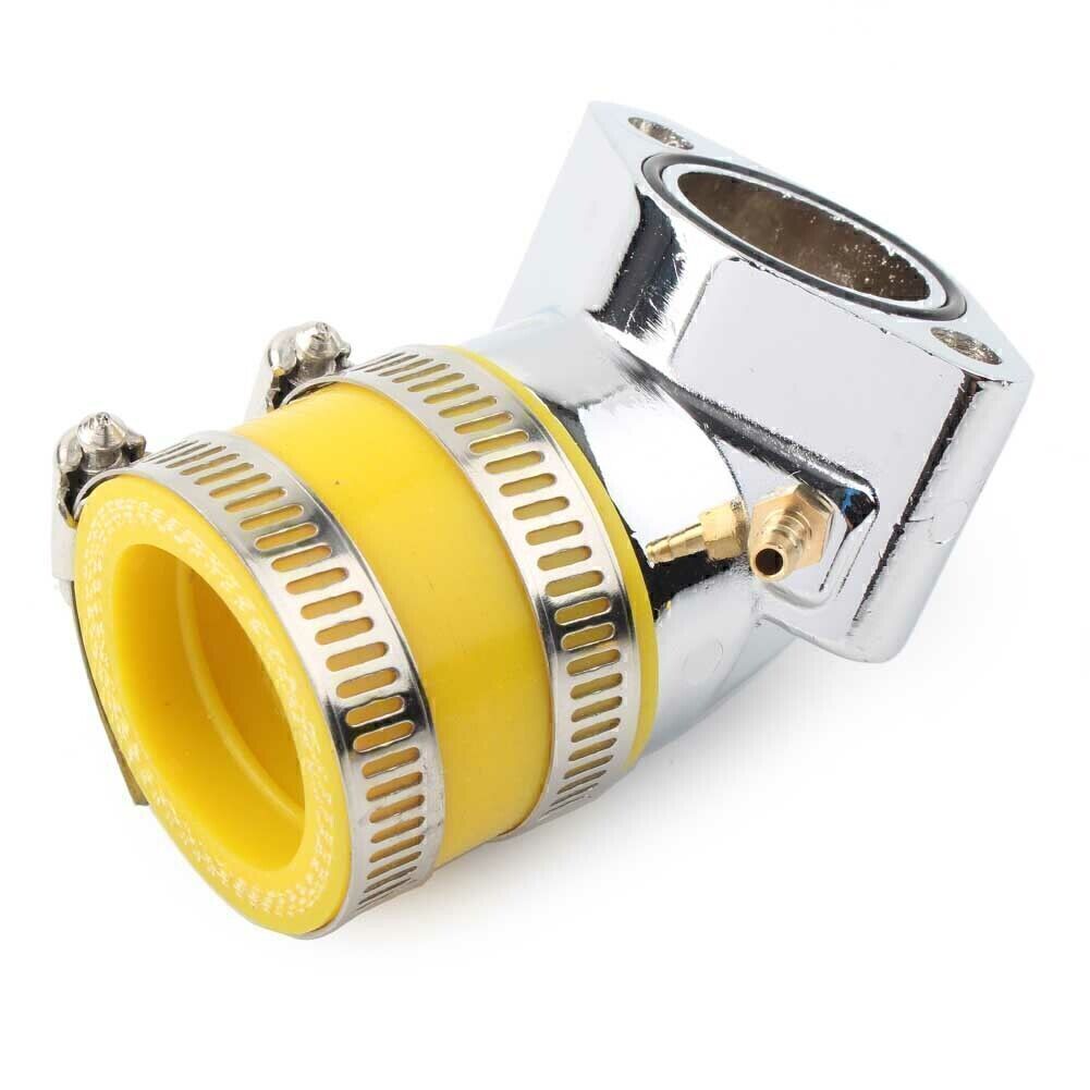 Racing Intake Manifold Fit GY6 150cc Chinese Scooter GoKart Performance Yellow