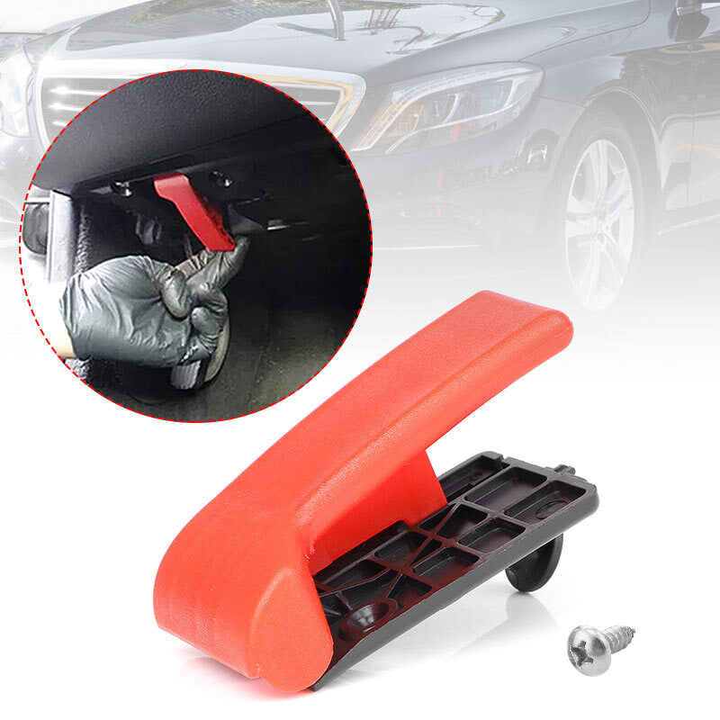 Front Interior Hood Latch Release Pull Handle Lever Under Dashboard Fit for Benz