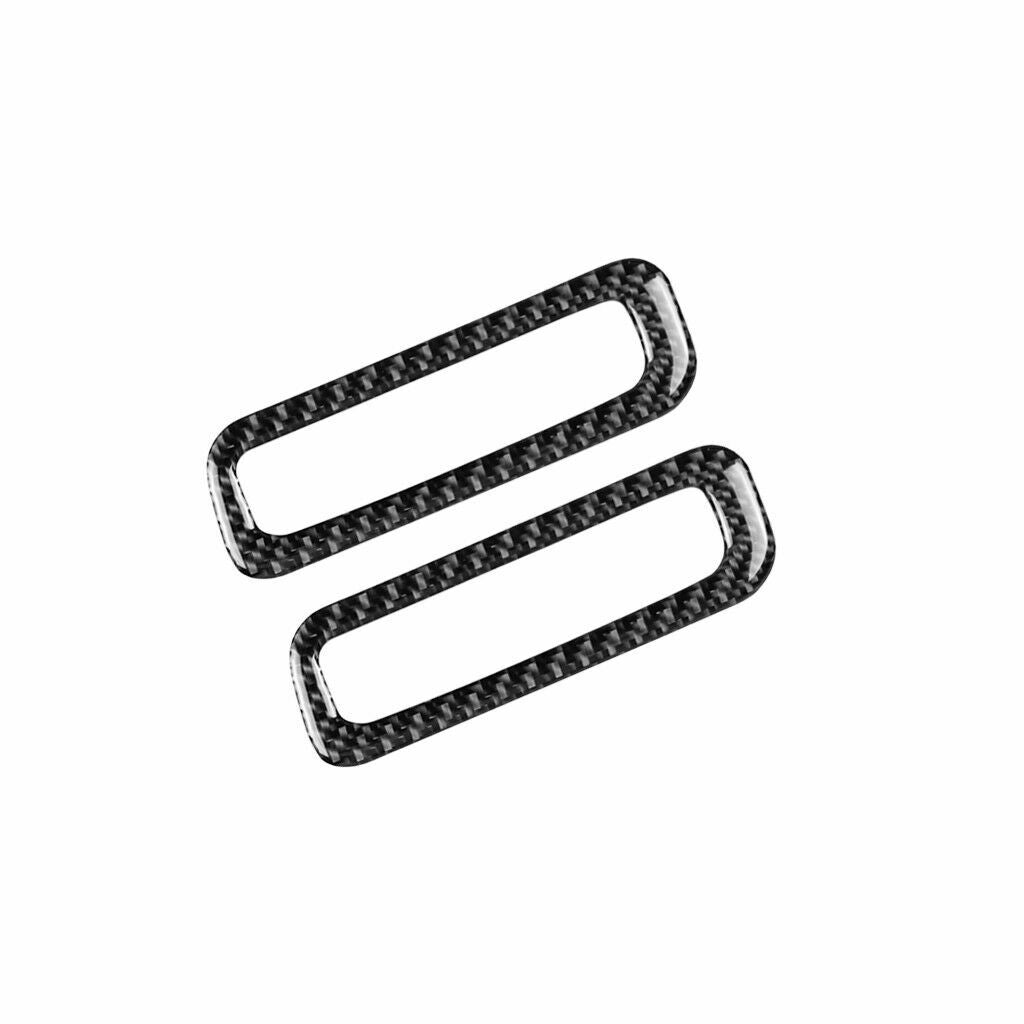 Carbon fiber interior support vent socket cover trim for Mazda CX-5 2014-18
