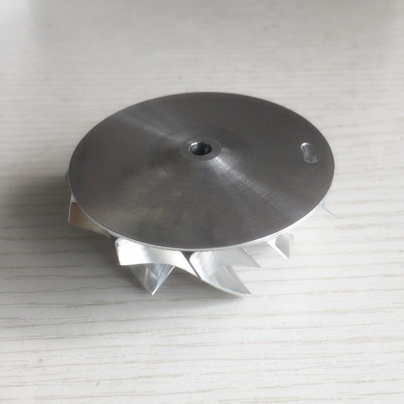 RHF5/RHF55 46.30/60.00 mm 6+6 Blade Performance Turbine Blank Compressor Wheel
