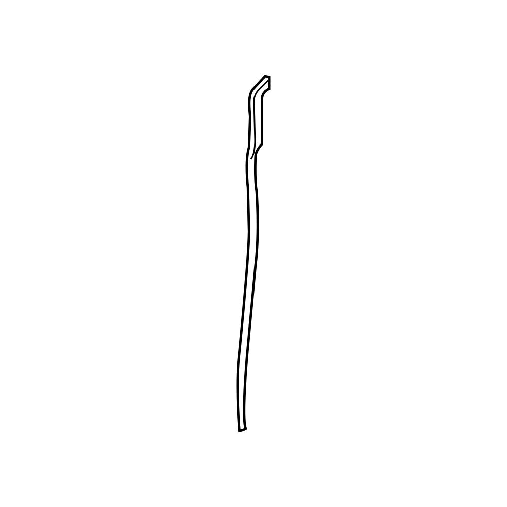 for BMW 760Li Front Door-Front Weatherstrip Weather Strip Seal Left 51767177936