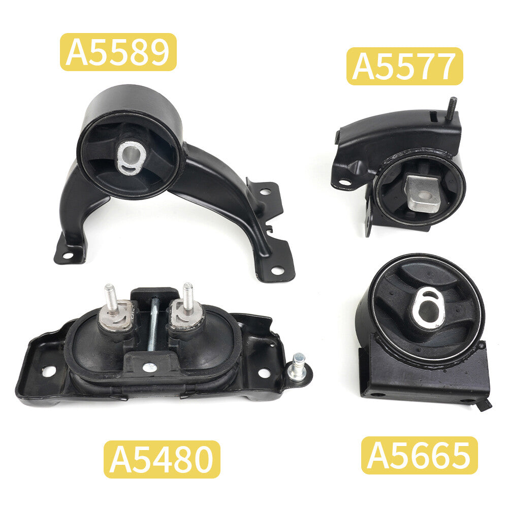 Engine Trans Mount 4PCS Set for Chrysler Town Country for Dodge Grand Caravan 3.6L