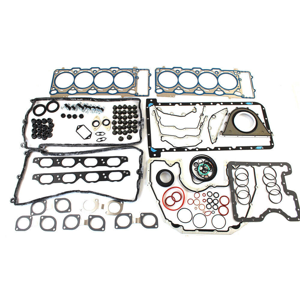 Engine Overhaul Gasket Seals Kit Pistons Rings for BMW N62B48 E63 E65 4.8L