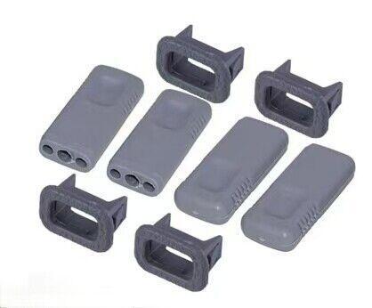 4-Piece Door Lock Pin Cover Set for Mitsubishi Pajero Montero Shogun MK2 1991-1999