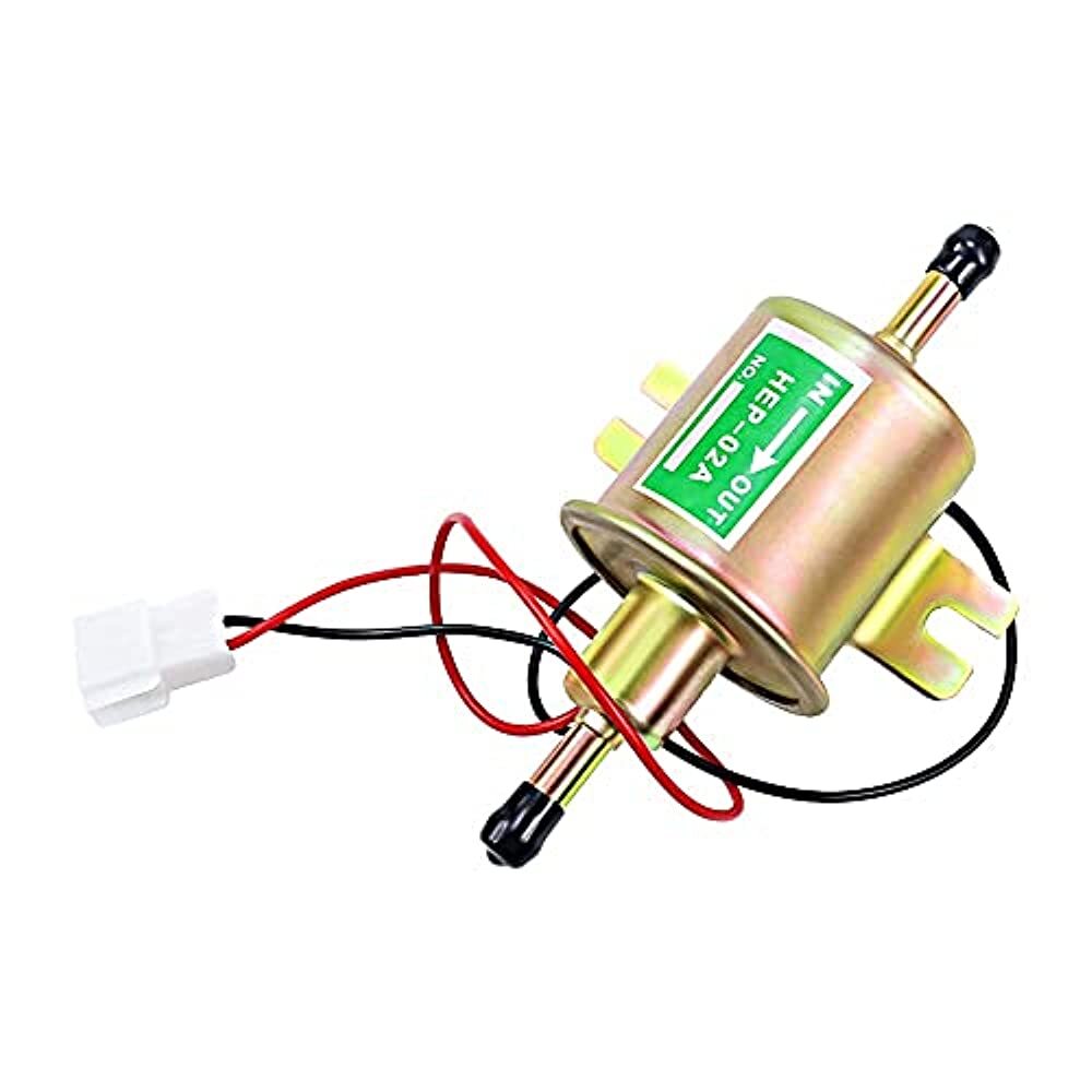 4x Electric Fuel Pump 12V for Lawn Mower Carburetor Gas Diesel Engine 2.5-4psi