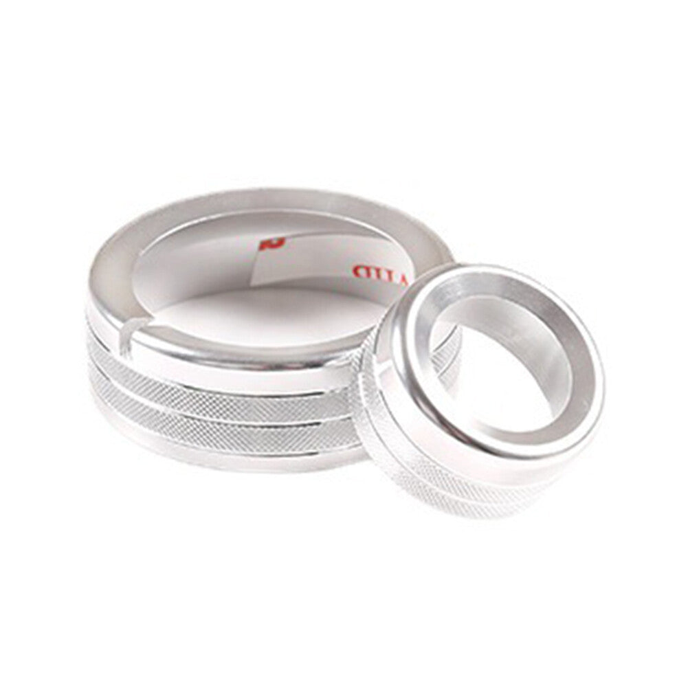 Central Control Multimedia Knob Ring Silver for Alfa Romeo Giulia for Stelvio 20-21