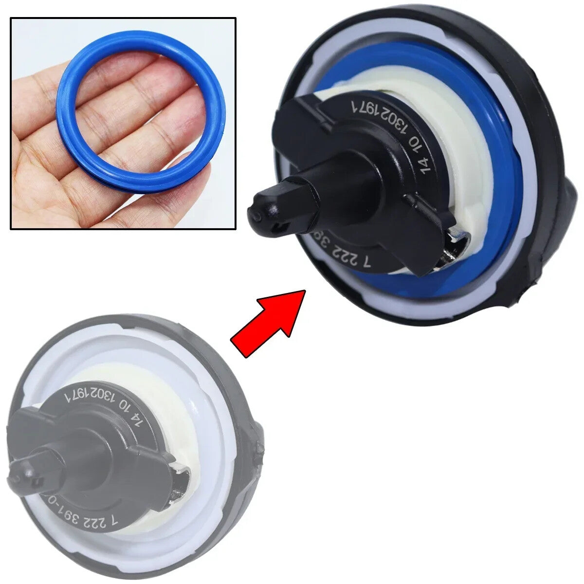 Tank Cap Seal for BMW 1Series Fuel Filler Neck Gas Cap O-ring Rubber Gasket