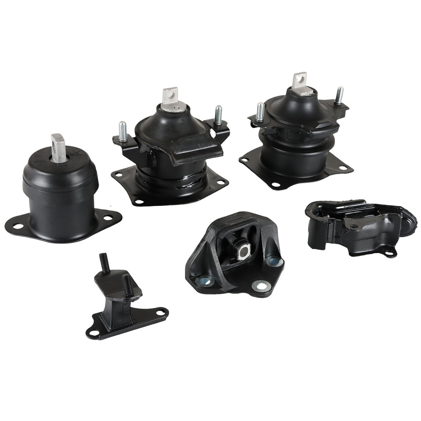 6pcs A4525 Engine Mount Trans Mounts for Honda Accord 3.0L 2003-07 Auto Trans