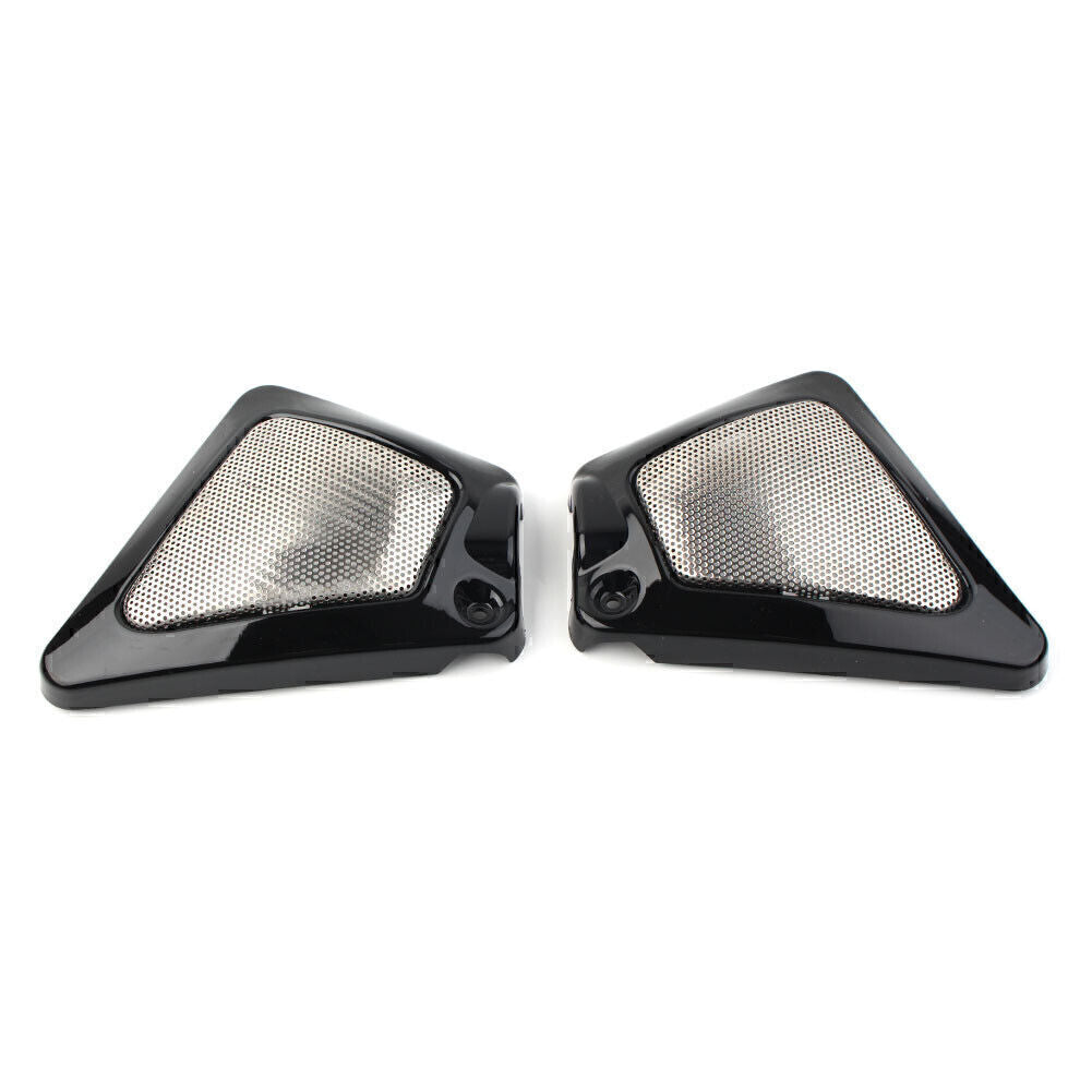 2x Black Frame Neck Side Cover Guard Fit for Harley V-Rod VRSCD VRSCDX VRSCA VRSCB