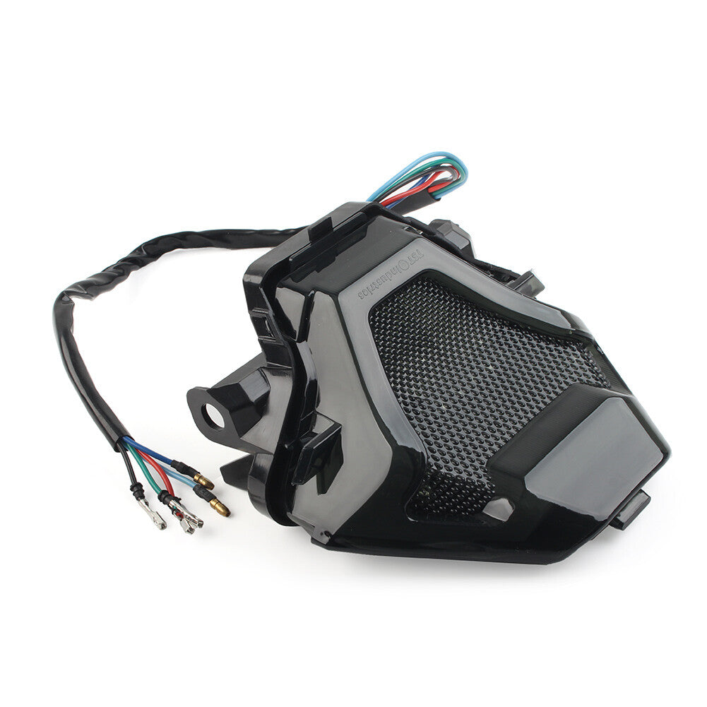 Integrierte R¨¹cklicht-Blinker passend f¨¹r for Yamaha YZF R3 Y15ZR MT07 YZF FZ07 Rot
