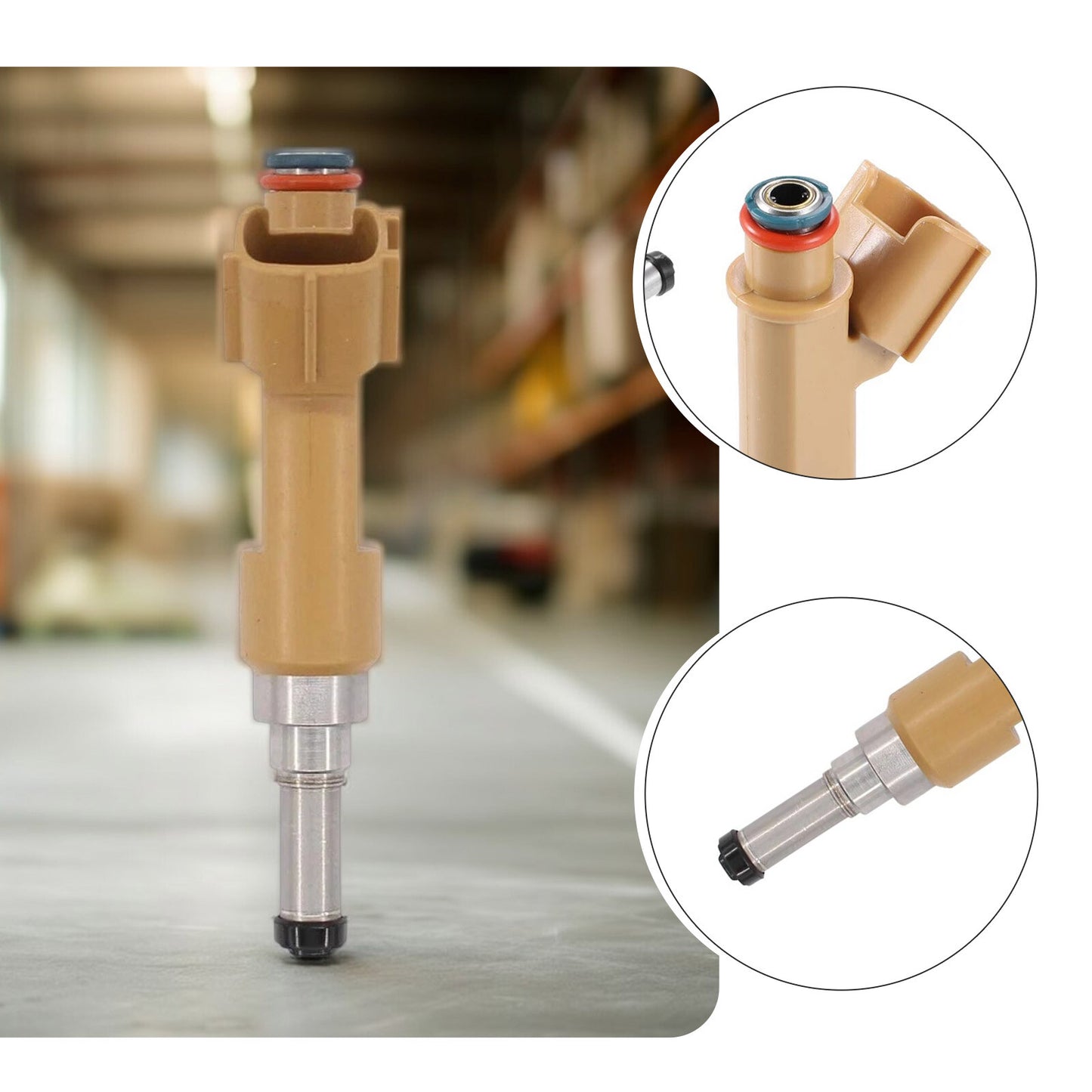 Set of 4 Fuel Injectors for Toyota for Corolla Matrix 1.8L 2009-2015 23250-0T020