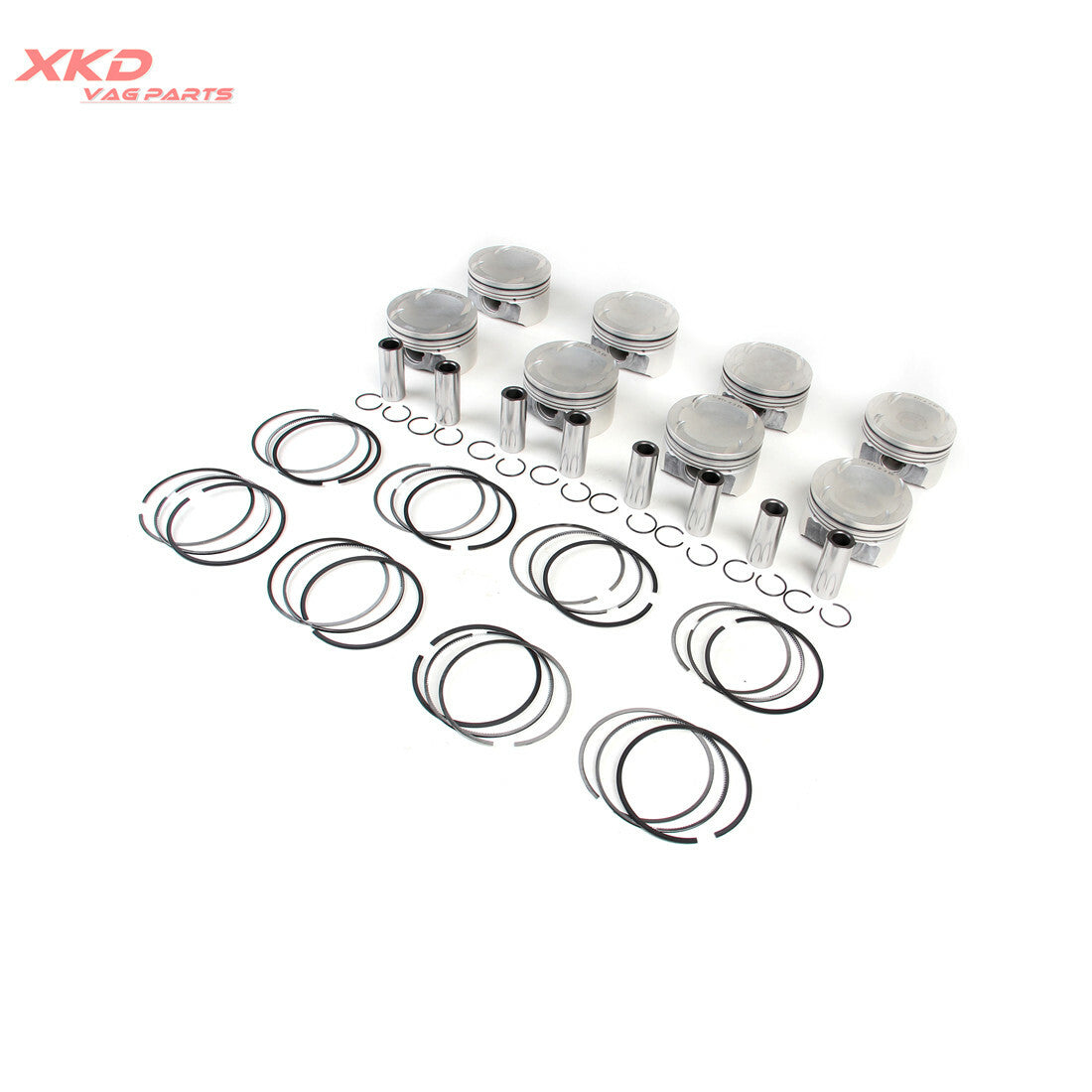 4.0T PistonRing Set Fit for Audi for A8 S8 2015-2017 CTFA DDTA CWUBCRDB