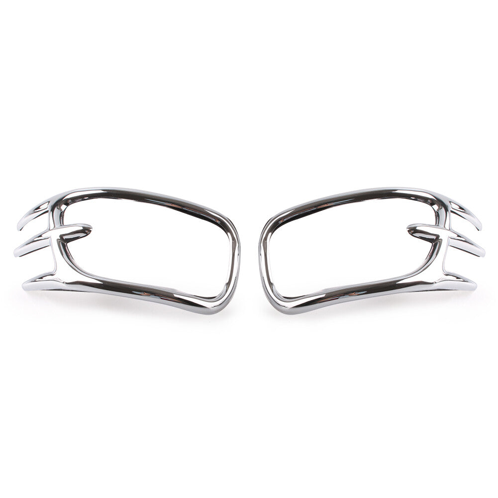 Chrome Goldwing Fairing Mirror Back Accent Grille Fit for Honda GL1800 2001-2011