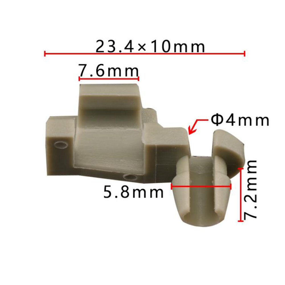 3 Car Handle Door Lock Rod Clips Left-Hand Side for Chrysler XJ Cherokee