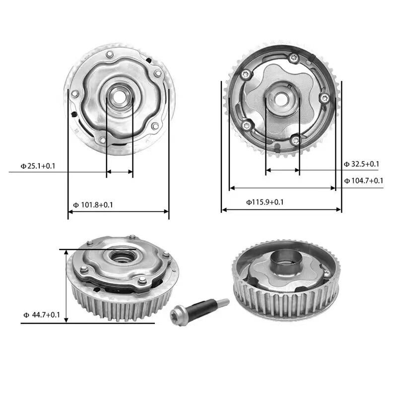 55567049 55567048 Camshaft Gear Intake Exhaust VVT for Chevy for Cruze 1.8L