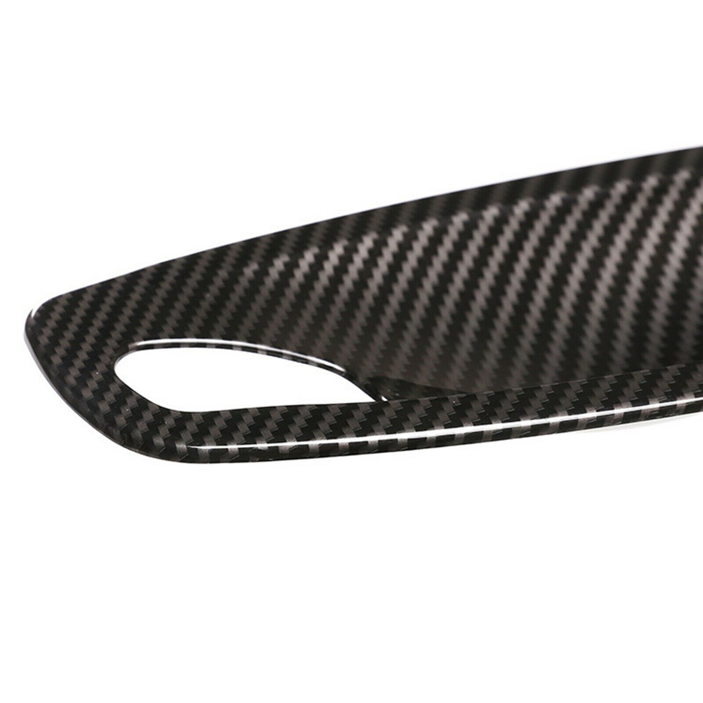 2pcs carbon fiber type door handle cover for BMW E81 E82 E87 E88 2007-2011