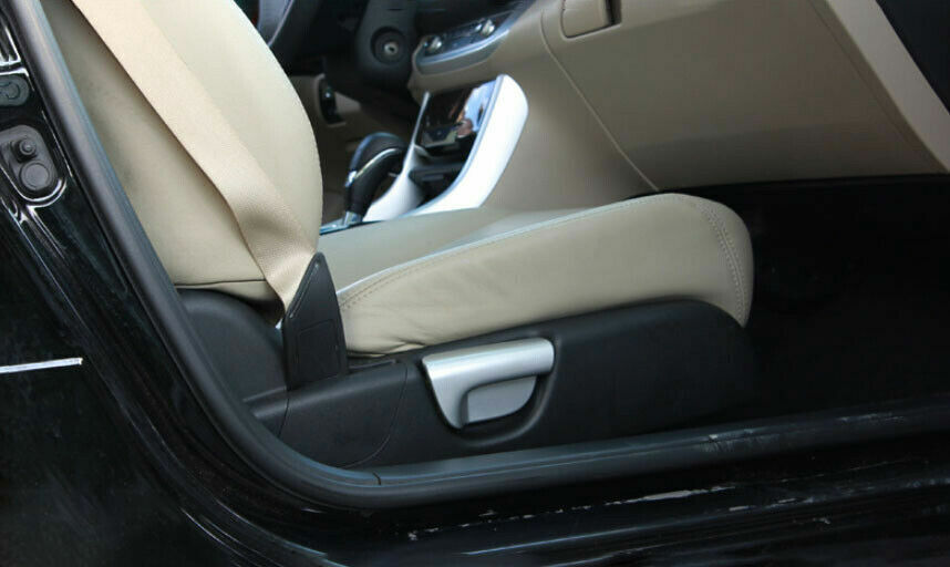 for Seat Adjustment Button Panel Trim 3 for Honda Accord Crosstour 2008-2013 Silver