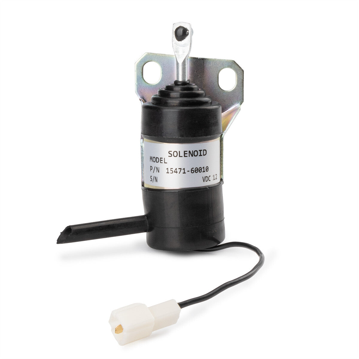 Fuel shut-off solenoid valve suitable for Hitachi, for Hyundai , Kobelco, and Komatsu 12V 3930233 SA-433512