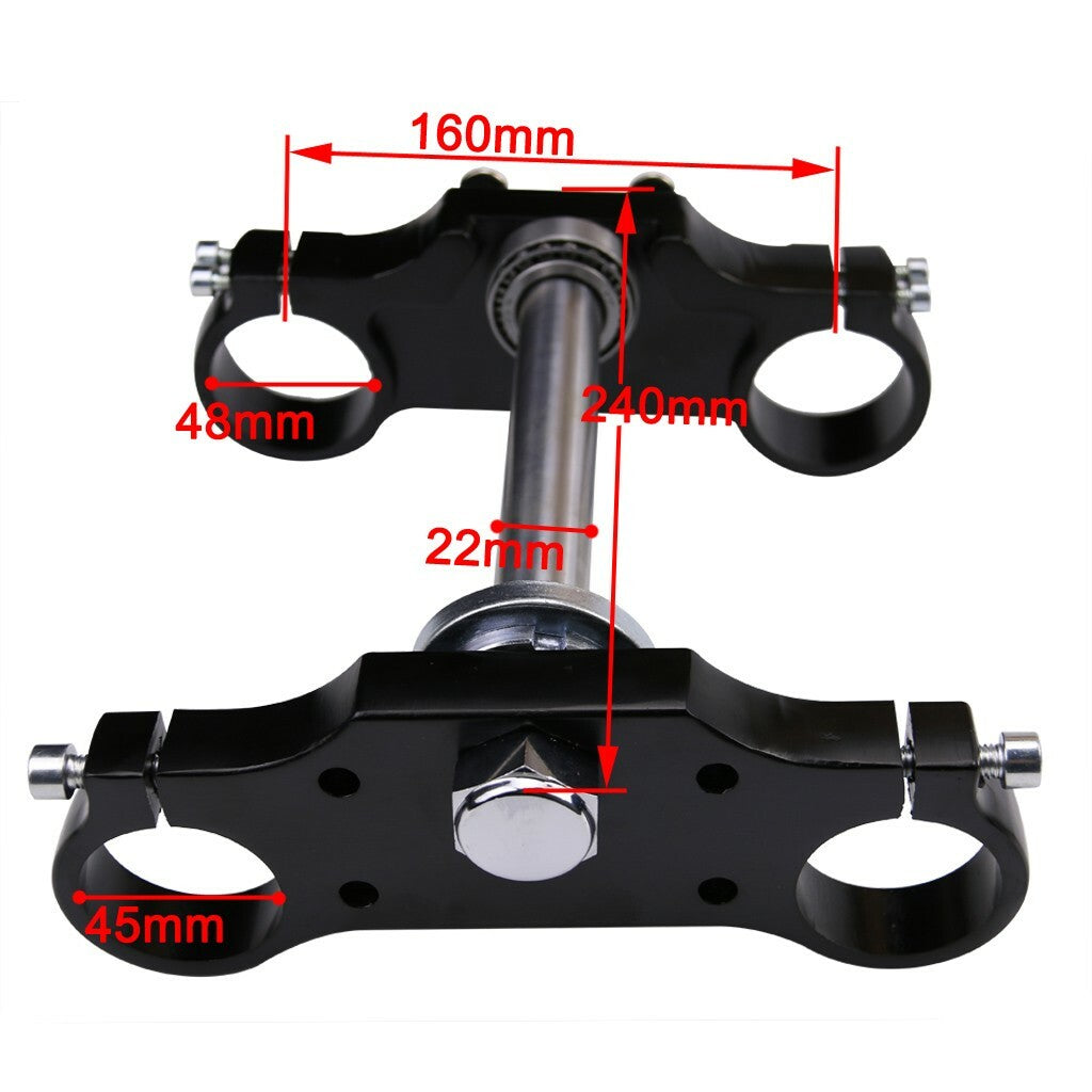45/48mm Triple Tree Clamp for Pit Dirt Bike 110cc 125cc 140cc 150cc Thumpstar