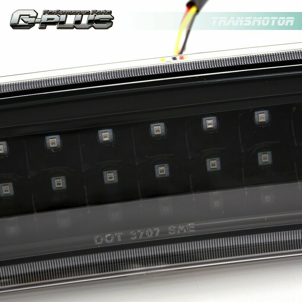 LED Third Brake Light (Black) Suitable for 2009-2017 for Dodge for Ram 1500 2500 3500