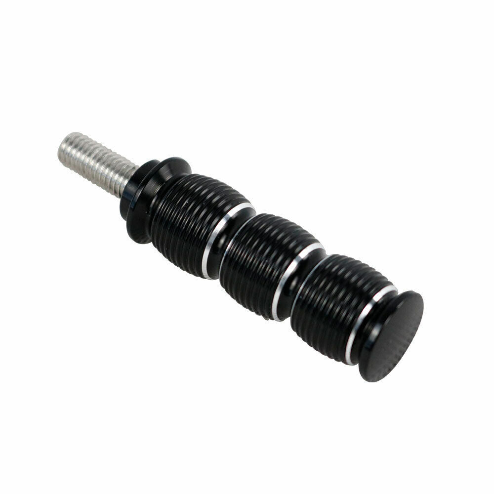 Black shifter brake studs for motorcycles suitable for Sixty Bobber, Indian Scouts, 2015-2018.