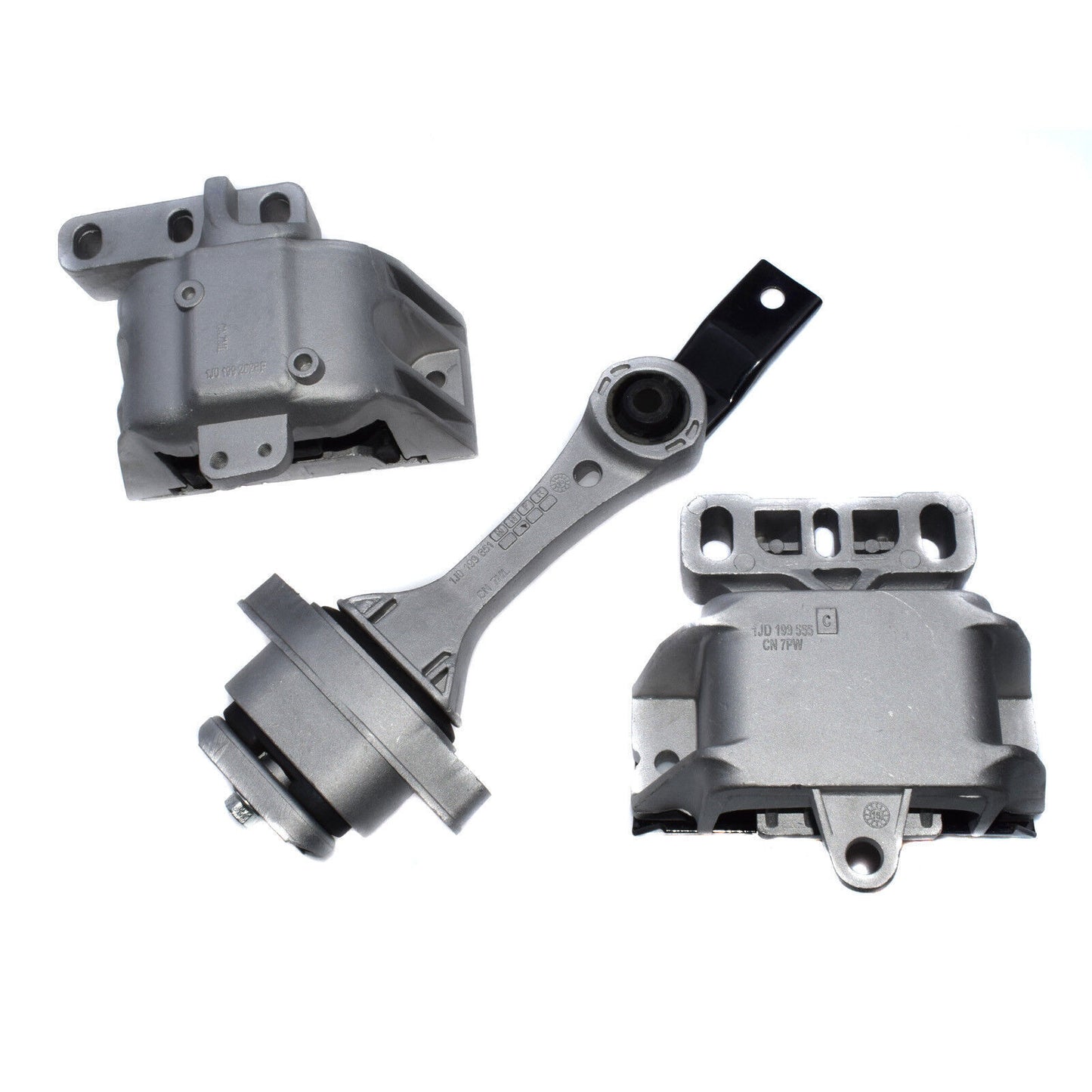 for VW for Golf GTI 1.8 Engine Motor Mounts Auto Transmission Mount 3PCS 1J0199555AJ