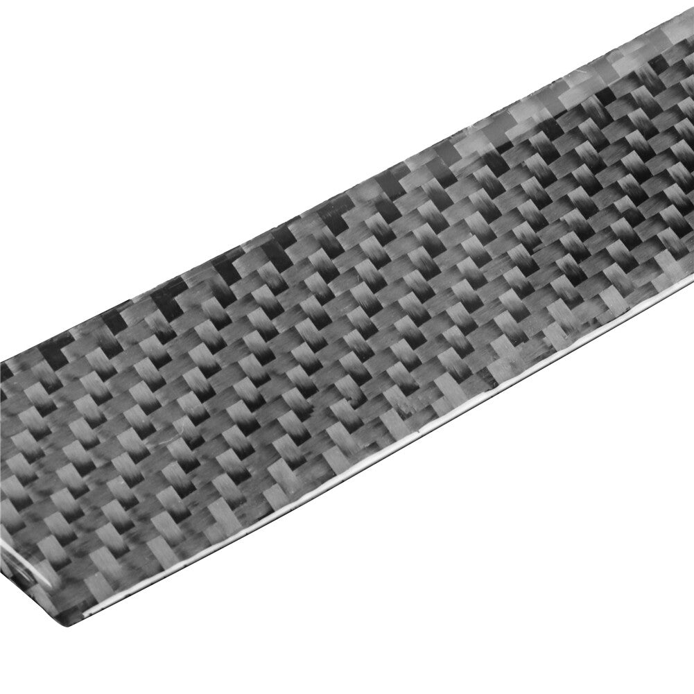 for Audi for A4 B9 2017-19 Carbon Fiber for Co -pilot Console Decorative Strip Cover Trim