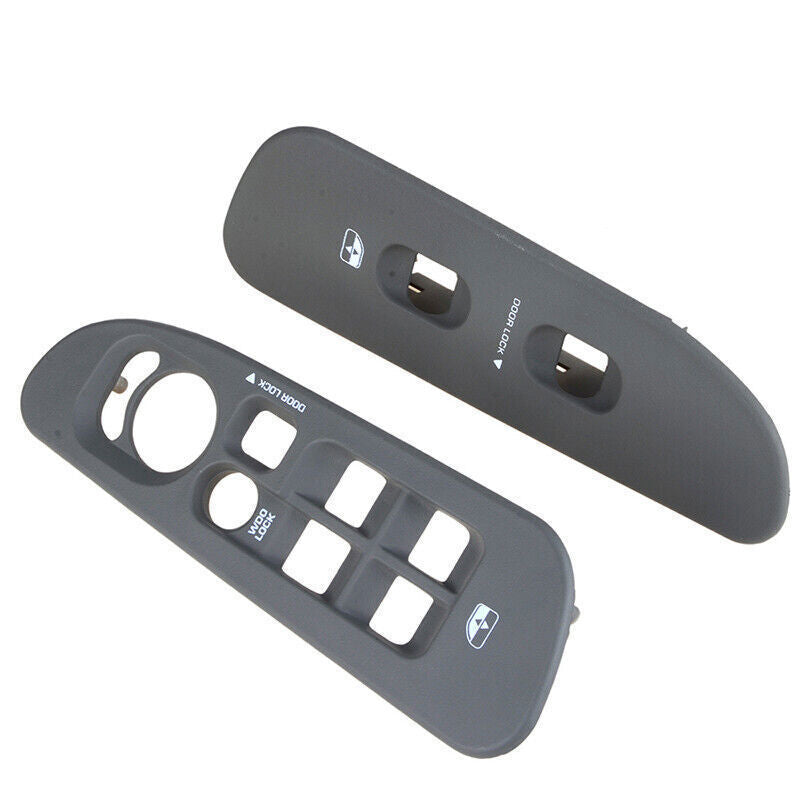 For 02-10 for Dodge for Ram 1500 2500 3500 Door Window Switch Bezel Master Cover Grey JK