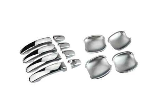 for Ford Focus ST RS 12-18 12X Chrome Side Door Handle Bowl Moulding Cover Trim