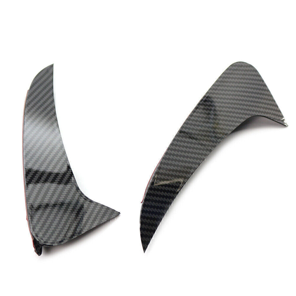 Carbon Rear Bumper Air Vent Outlet Cover Trim for Benz C-Class W205 15-2018