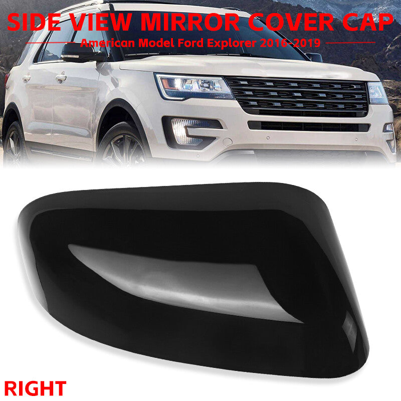 Mirror Cover Cap for Ford EXPLORER 2016 2017 2018 2019 Right Passenger Side