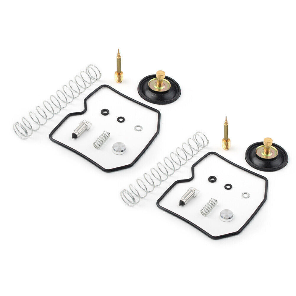 for Kawasaki ex250 ex500 el ex en zx 250 500 Carburetor Rebuild Repair Kit 2 Set