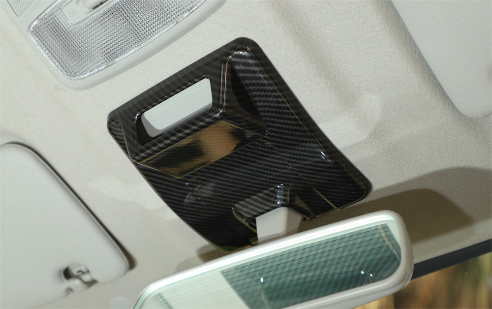 Carbon Fiber ABS Interior Rearview Mirror Base Panel Trim for Suzuki for Jimny 2019+