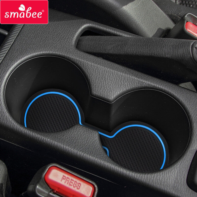 for Mazda BT-50 DX GT SDX 2012-2016 Anti-Slip Gate Slot Cup Mat Accessories Pad