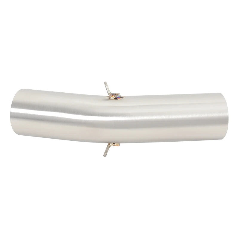 for Kawasaki ZX6R 636 Slip-On Stainless Exhaust Mid-Pipe Muffler 2009-2022