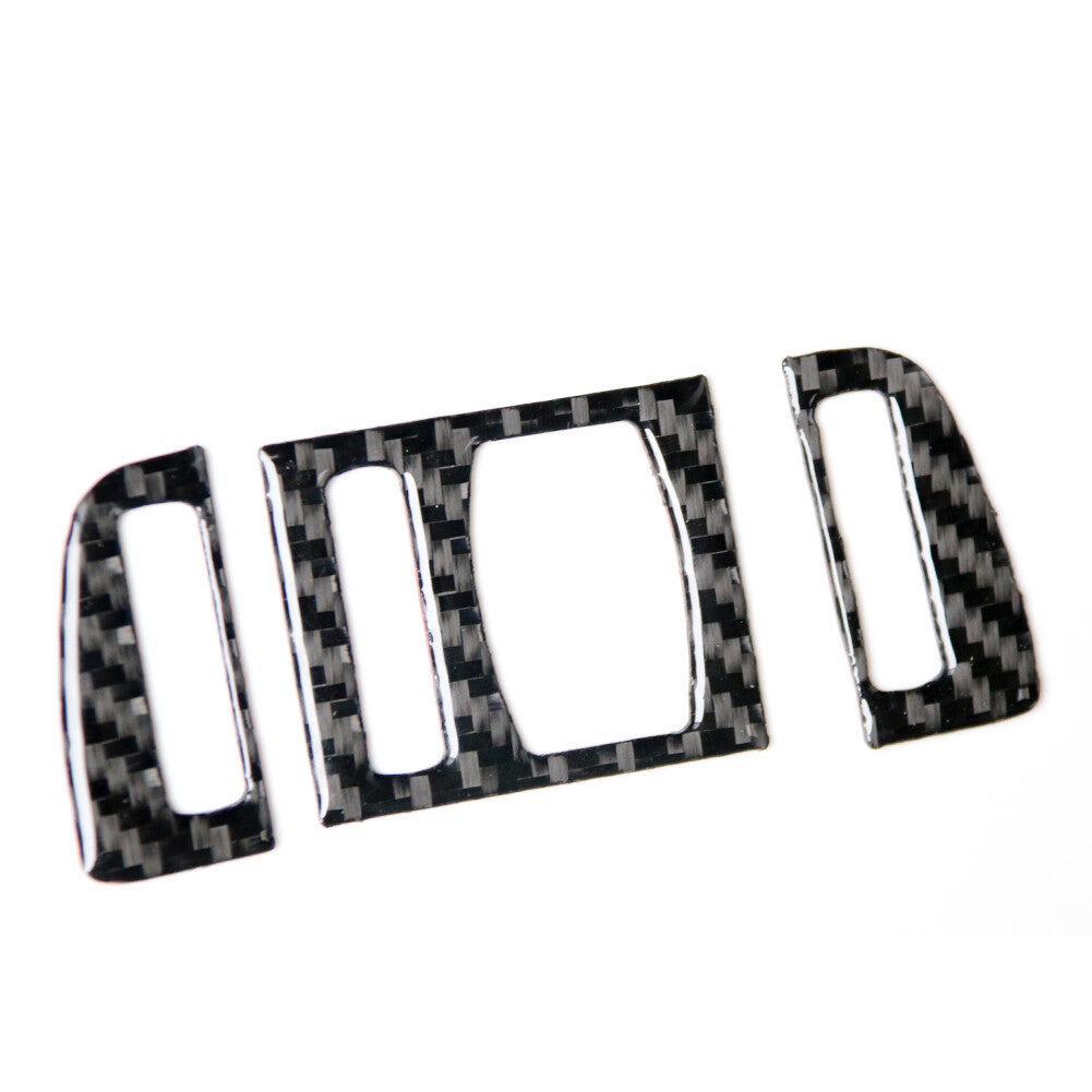 Carbon Fiber Center Air Vent Outlet Cover Trim for BMW 6 Series F12 F13 2011-18