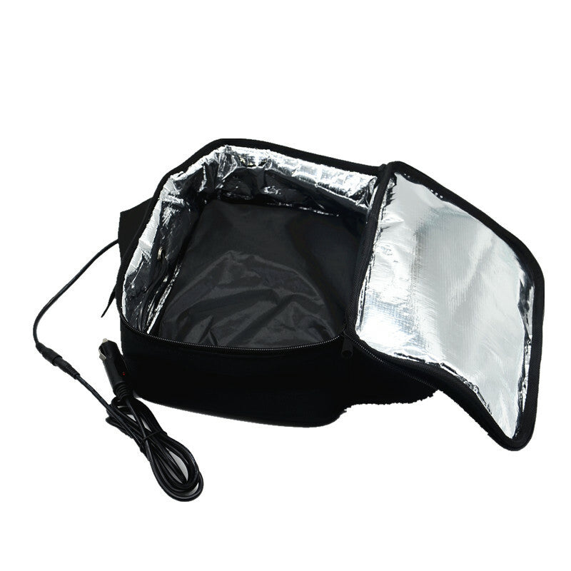 Car Oven Lunch-Containers Food Warmer Bag Travel Camping Vegetarians Picnic Box