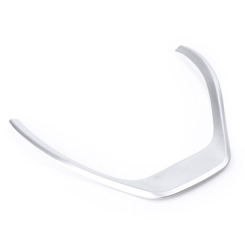 for BMW 1 3 Series 2013-2015 2014 ABS Glossy Chrome Steering Wheel Cover Trim