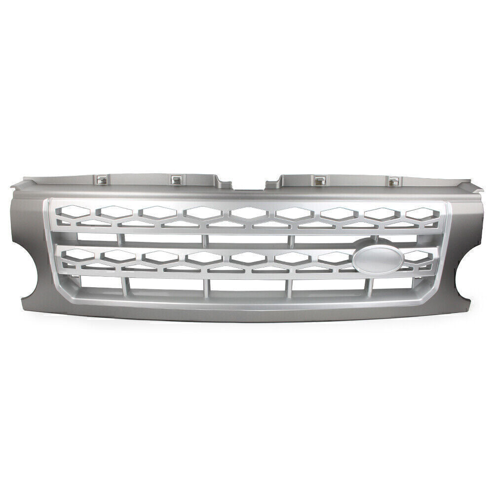 Black Front Grille Bumper Mesh for Land Rover Discovery LR3 2005-2009 08 Silver