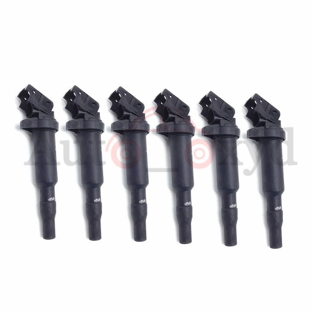 6PCS Ignition Coil Connector 0221504470 Updated for BMW 128i 135i 328i 528i Z4