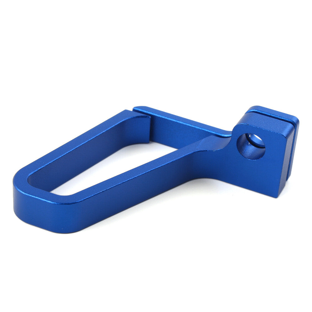 Blue CNC Brake Line Hose Clamp Cable Guide for Yamaha YZ125/250 2004-20 YZ250X