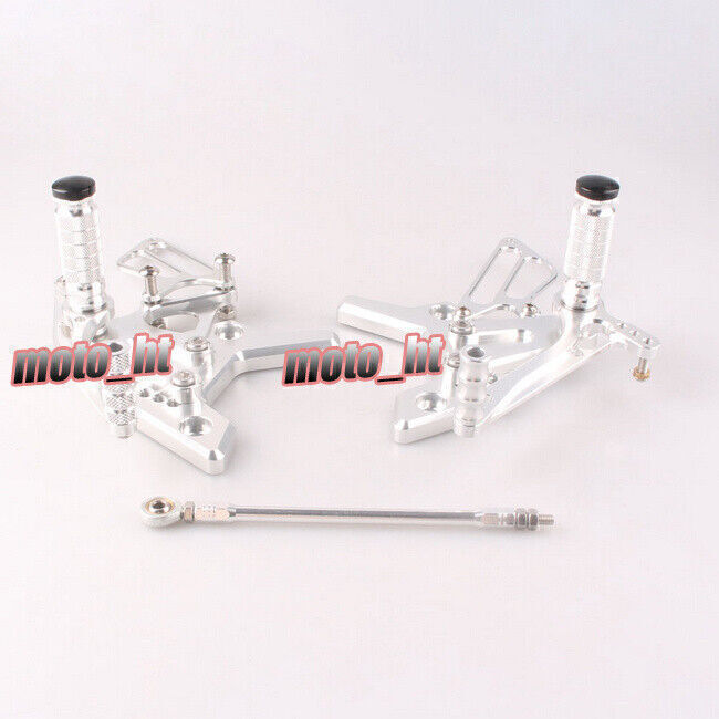CNC Motorcycle Rearsets Foot pegs Fit for Kawasaki Z750 2004 2005 2006 Black