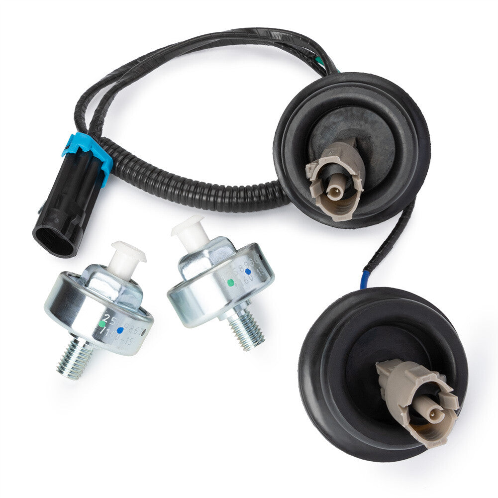 Knock Sensor w/Harness for Chevy for GMC 1500 2500 for Cadillac for Hummer H2 4.8L 5.3L 6.0L