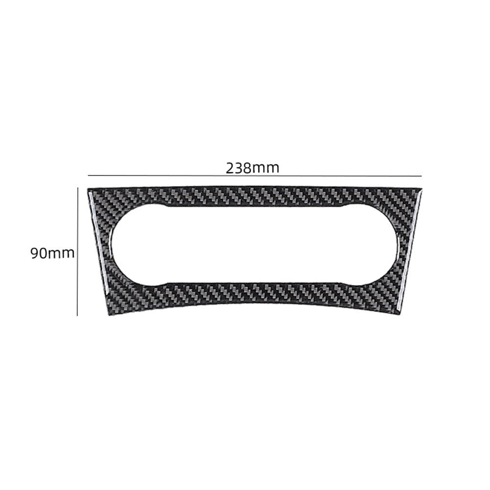 Carbon fiber interior control cover trim for Mercedes-Benz C-Class W203 05-07