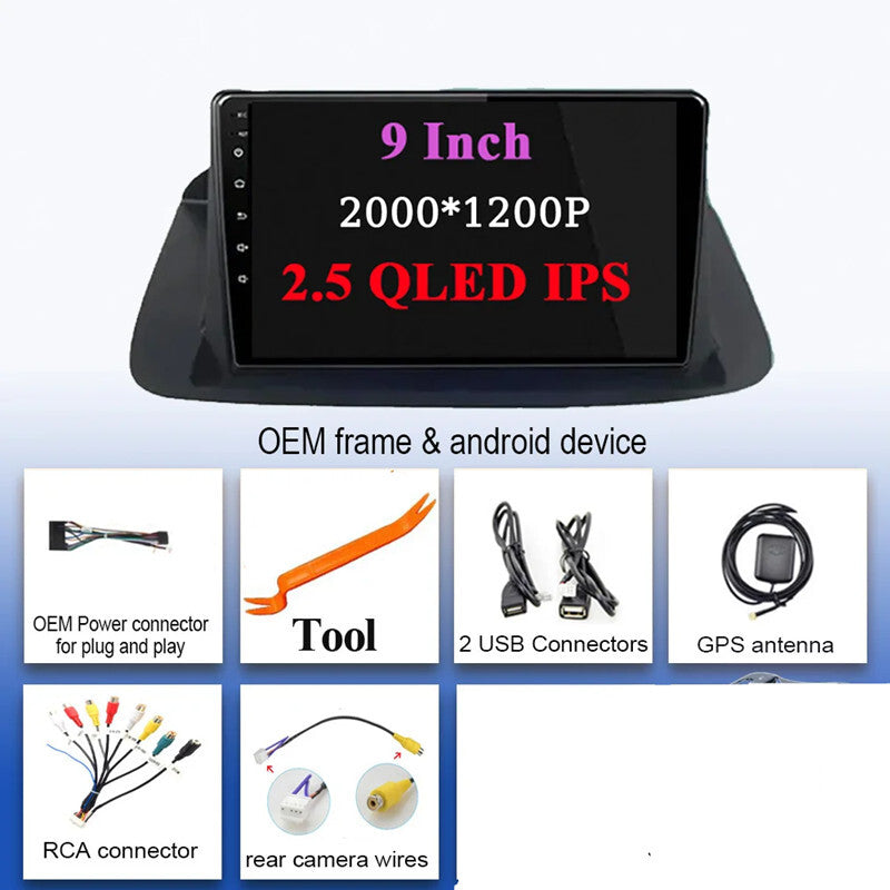 Car Radio Carplay Display screen For Accord8 Spirior Navigation GPS Android Auto
